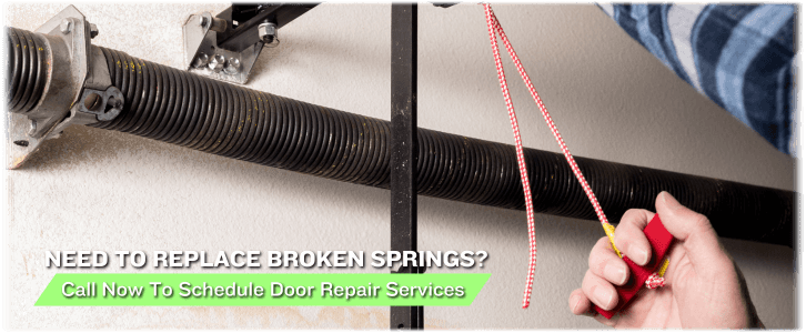 Broken Garage Door Spring Fenton MO